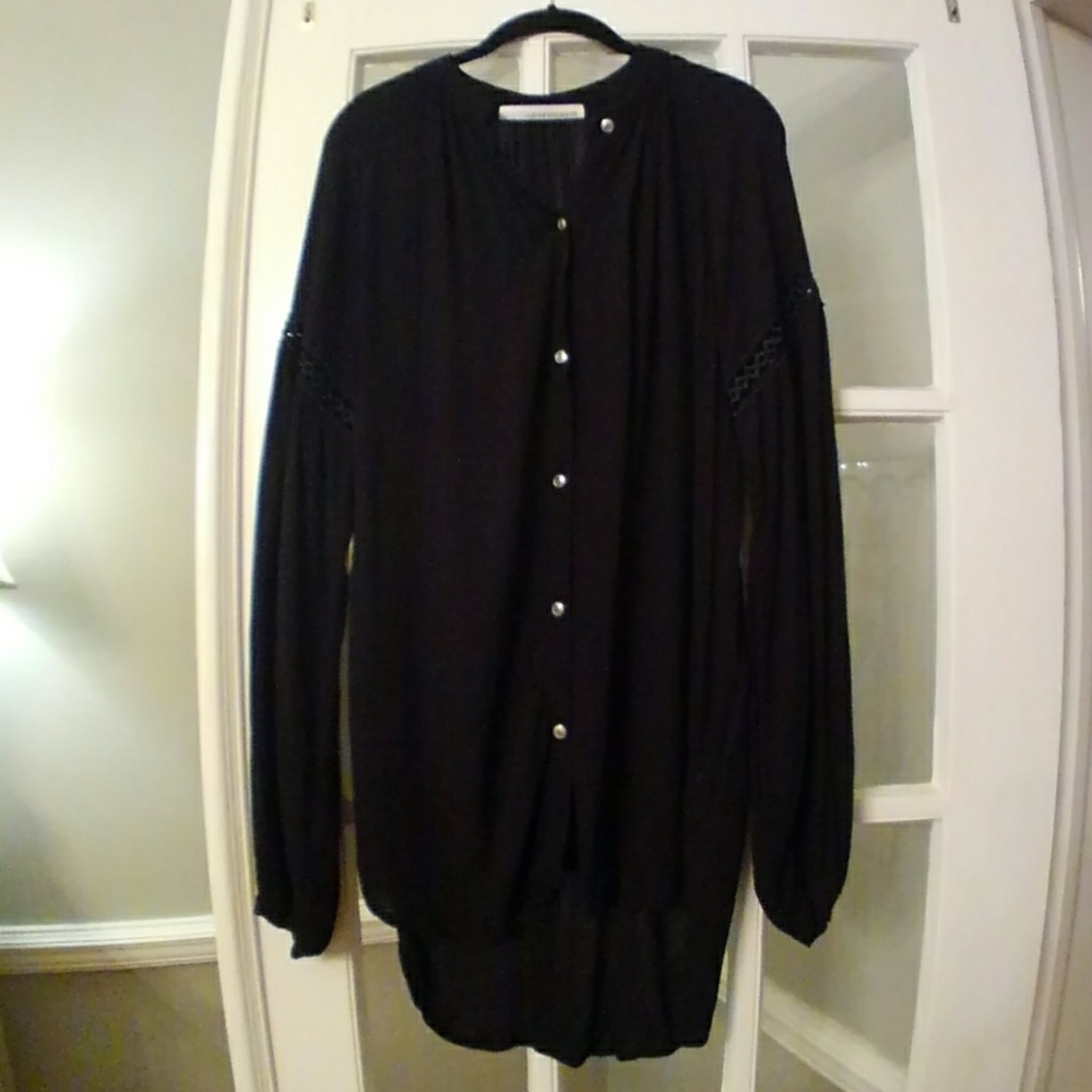 Stillwater Black High Low Tunic Small